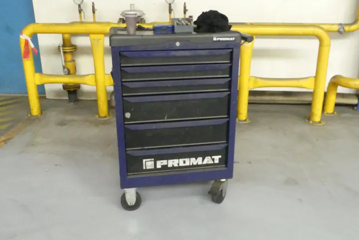 PROMAT - Werkstattwagen, mit Inhalt